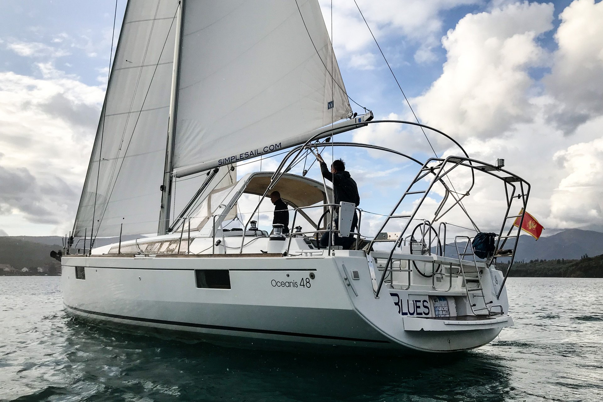 beneteau 48 sailboat